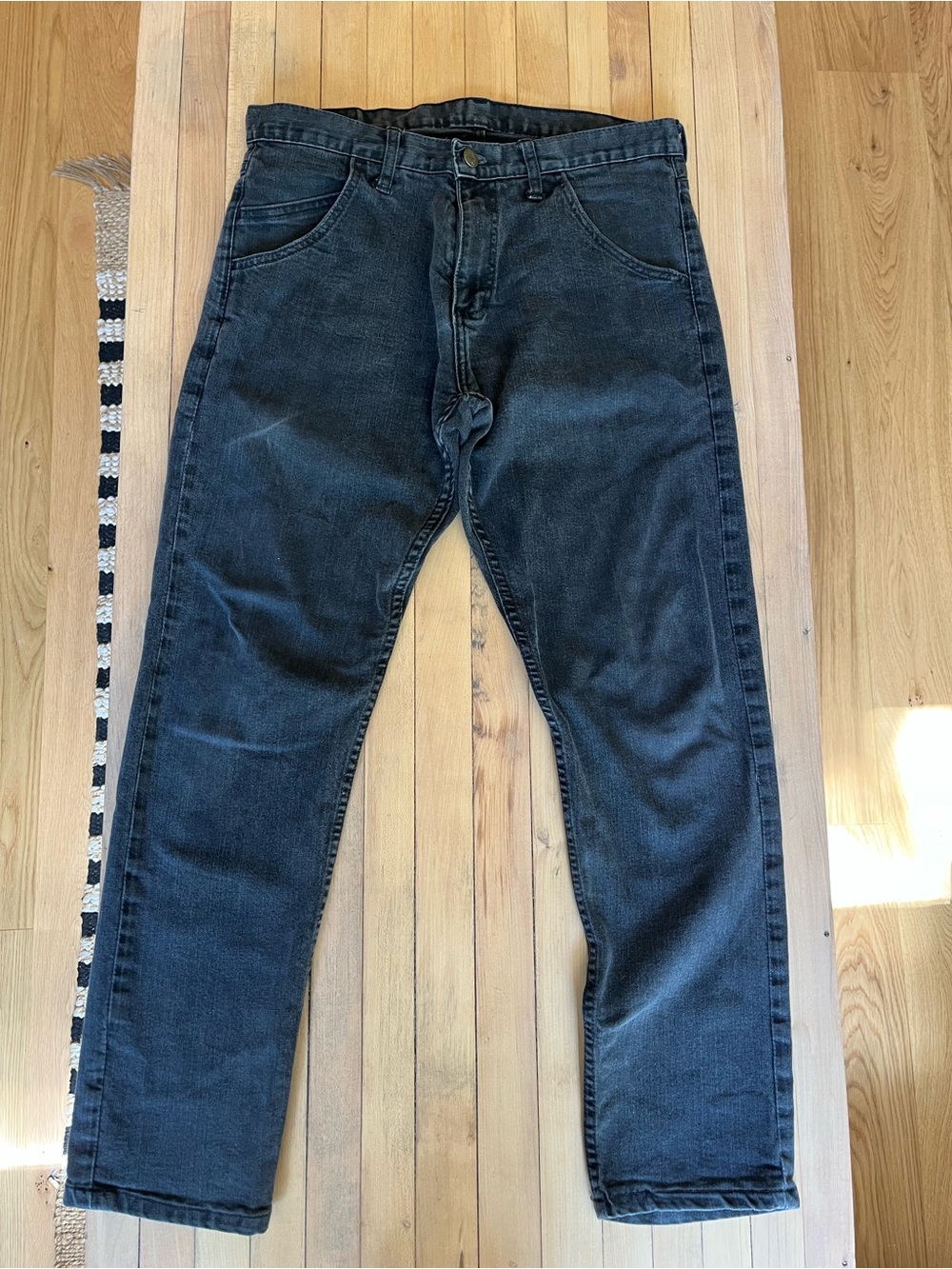 Dearborn Denim made in USA classic fit faded black jeans size 31x30